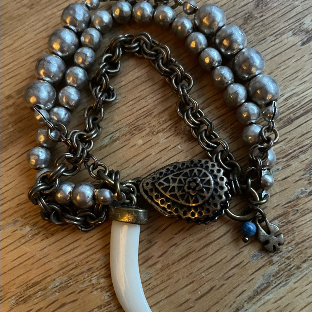 EUC Lucky Brand 3 Strand Bracelet